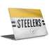 NFL Pittsburgh Steelers White Striped Surface Laptop 2 Skin