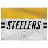 NFL Pittsburgh Steelers White Striped Surface Laptop 2 Skin