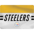 NFL Pittsburgh Steelers White Striped Surface Laptop Studio Skin