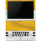 NFL Pittsburgh Steelers White Striped Surface Pro 6 Skin