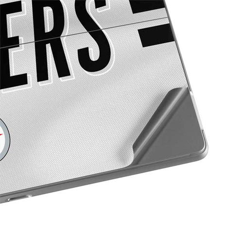 NFL Pittsburgh Steelers White Striped Surface Pro 8 Skin