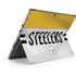 NFL Pittsburgh Steelers White Striped Surface Pro 9 Skin