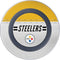NFL Pittsburgh Steelers White Striped Wireless Charger Skin