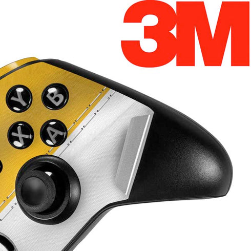 NFL Pittsburgh Steelers White Striped Xbox One Elite Controller Skin