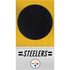 NFL Pittsburgh Steelers White Striped Xbox Series S Skins