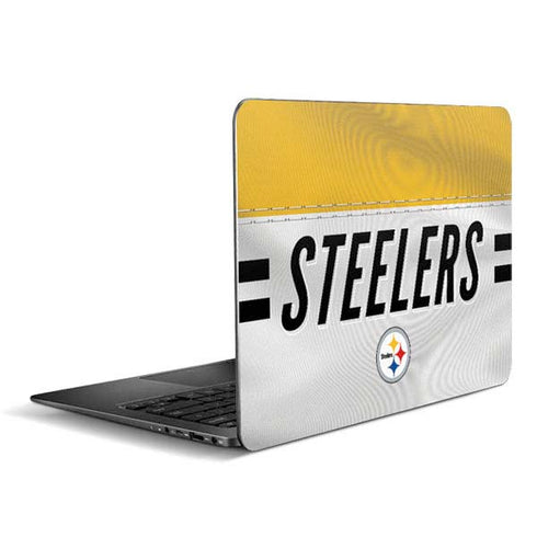 NFL Pittsburgh Steelers White Striped Zenbook UX305FA 13.3in Skin