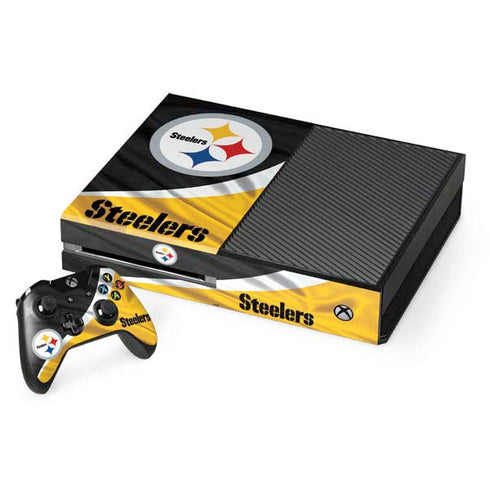 NFL Pittsburgh Steelers Xbox One Console and Controller Bundle Skin