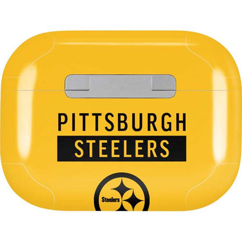 NFL Pittsburgh Steelers Yellow Performance Series AirPods Pro 2nd Gen Skin