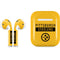 NFL Pittsburgh Steelers Yellow Performance Series Apple AirPods Skin