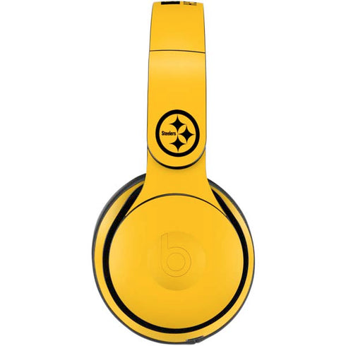 NFL Pittsburgh Steelers Yellow Performance Series Beats Solo Pro Skin