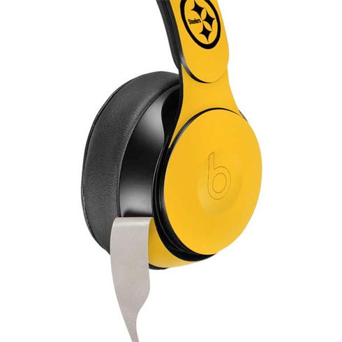 NFL Pittsburgh Steelers Yellow Performance Series Beats Solo Pro Skin