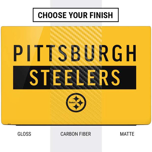 NFL Pittsburgh Steelers Yellow Performance Series Dell Vostro Skin