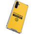 NFL Pittsburgh Steelers Yellow Performance Series Galaxy A54 5G Clear Case