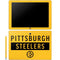 NFL Pittsburgh Steelers Yellow Performance Series Galaxy Book 12in Skin