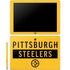 NFL Pittsburgh Steelers Yellow Performance Series Galaxy Book 12in Skin