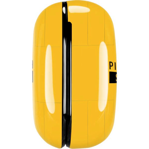 NFL Pittsburgh Steelers Yellow Performance Series Galaxy Buds Live Skin