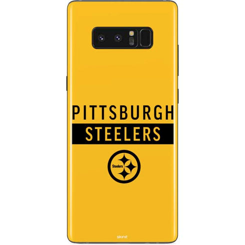 NFL Pittsburgh Steelers Yellow Performance Series Galaxy Note 8 Skin