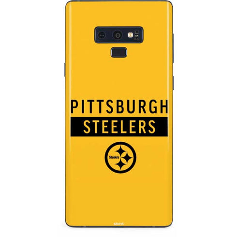 NFL Pittsburgh Steelers Yellow Performance Series Galaxy Note 9 Skin