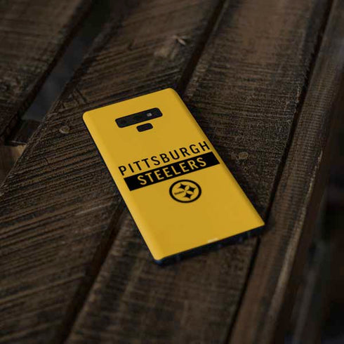 NFL Pittsburgh Steelers Yellow Performance Series Galaxy Note 9 Skin