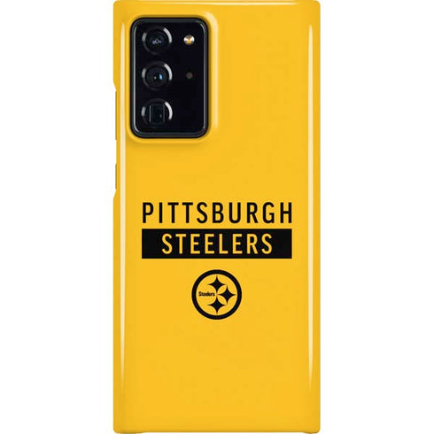 NFL Pittsburgh Steelers Yellow Performance Series Galaxy Note20 Ultra 5G Lite Case