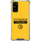 NFL Pittsburgh Steelers Yellow Performance Series Galaxy S20 FE Clear Case