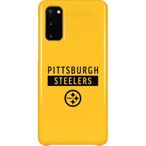 NFL Pittsburgh Steelers Yellow Performance Series Galaxy S20 Lite Case
