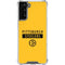 NFL Pittsburgh Steelers Yellow Performance Series Galaxy S21 FE Clear Case