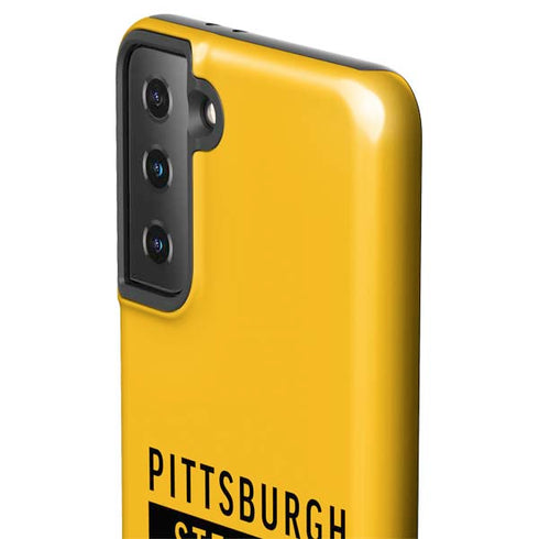 NFL Pittsburgh Steelers Yellow Performance Series Galaxy S21 FE Pro Case