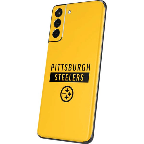 NFL Pittsburgh Steelers Yellow Performance Series Galaxy S21 Plus 5G Skin