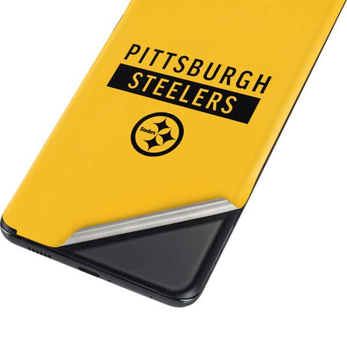 NFL Pittsburgh Steelers Yellow Performance Series Galaxy S21 Plus 5G Skin