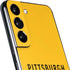 NFL Pittsburgh Steelers Yellow Performance Series Galaxy S22 Plus Skin