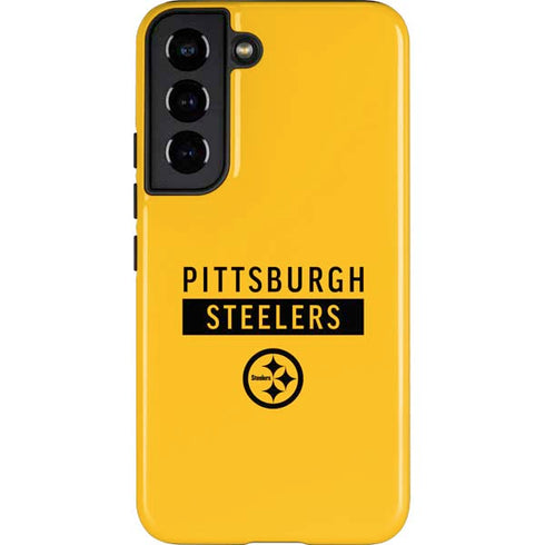 NFL Pittsburgh Steelers Yellow Performance Series Galaxy S22 Pro Case