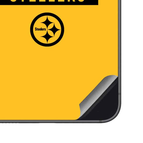 NFL Pittsburgh Steelers Yellow Performance Series Galaxy S23 FE Skin