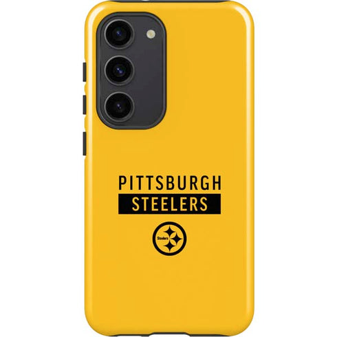 NFL Pittsburgh Steelers Yellow Performance Series Galaxy S23 Pro Case