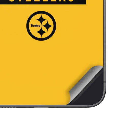 NFL Pittsburgh Steelers Yellow Performance Series Galaxy S23 Skin