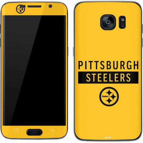 NFL Pittsburgh Steelers Yellow Performance Series Galaxy S7 Skin
