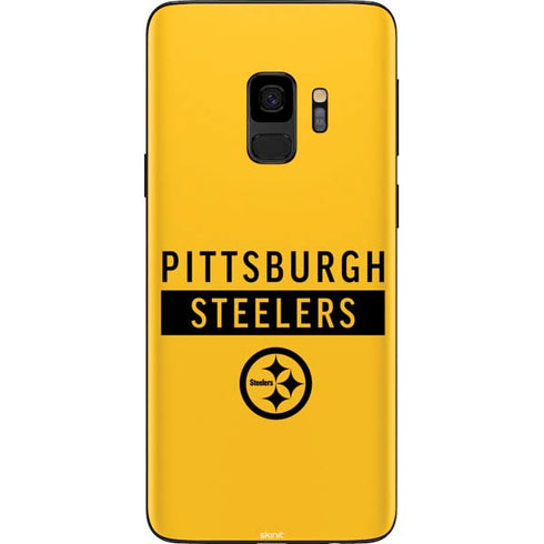 NFL Pittsburgh Steelers Yellow Performance Series Galaxy S9 Skin