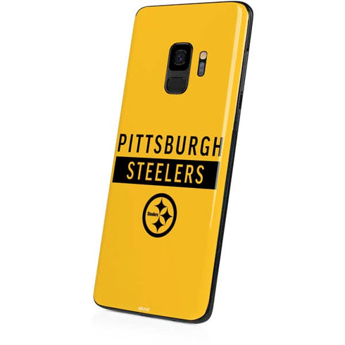 NFL Pittsburgh Steelers Yellow Performance Series Galaxy S9 Skin