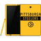 NFL Pittsburgh Steelers Yellow Performance Series Samsung Galaxy Tab Skin