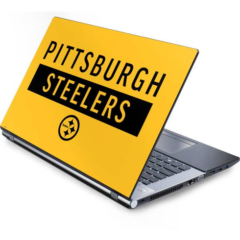 NFL Pittsburgh Steelers Yellow Performance Series Generic Laptop Skin
