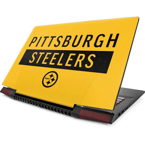 NFL Pittsburgh Steelers Yellow Performance Series Lenovo IdeaPad Skin