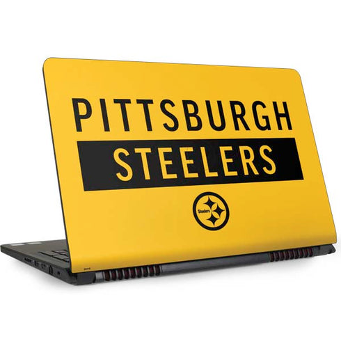NFL Pittsburgh Steelers Yellow Performance Series Dell Inspiron Skin