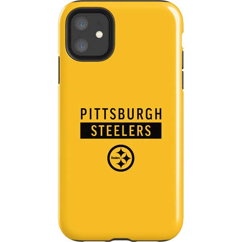 NFL Pittsburgh Steelers Yellow Performance Series iPhone 11 Impact Case