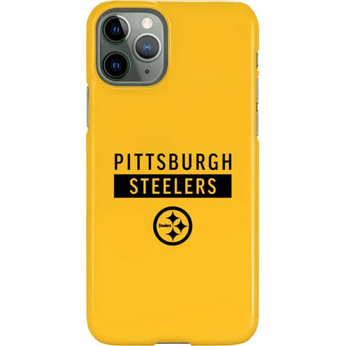 NFL Pittsburgh Steelers Yellow Performance Series iPhone 11 Pro Lite Case