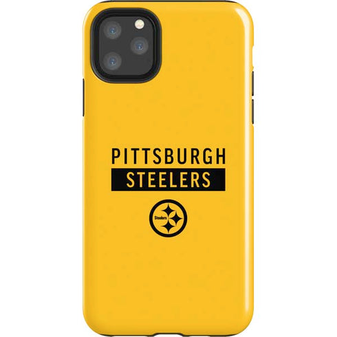 NFL Pittsburgh Steelers Yellow Performance Series iPhone 11 Pro Max Impact Case