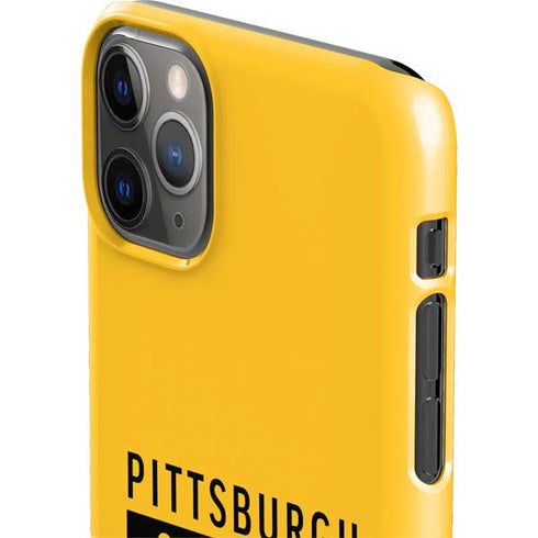 NFL Pittsburgh Steelers Yellow Performance Series iPhone 11 Pro Max Lite Case