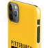 NFL Pittsburgh Steelers Yellow Performance Series iPhone 11 Pro Max Lite Case