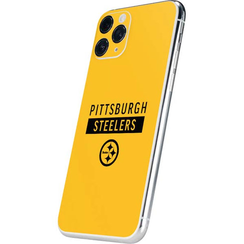 NFL Pittsburgh Steelers Yellow Performance Series iPhone 11 Pro Skin