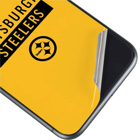 NFL Pittsburgh Steelers Yellow Performance Series iPhone 11 Skin