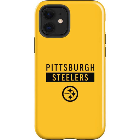 NFL Pittsburgh Steelers Yellow Performance Series iPhone 12 Impact Case